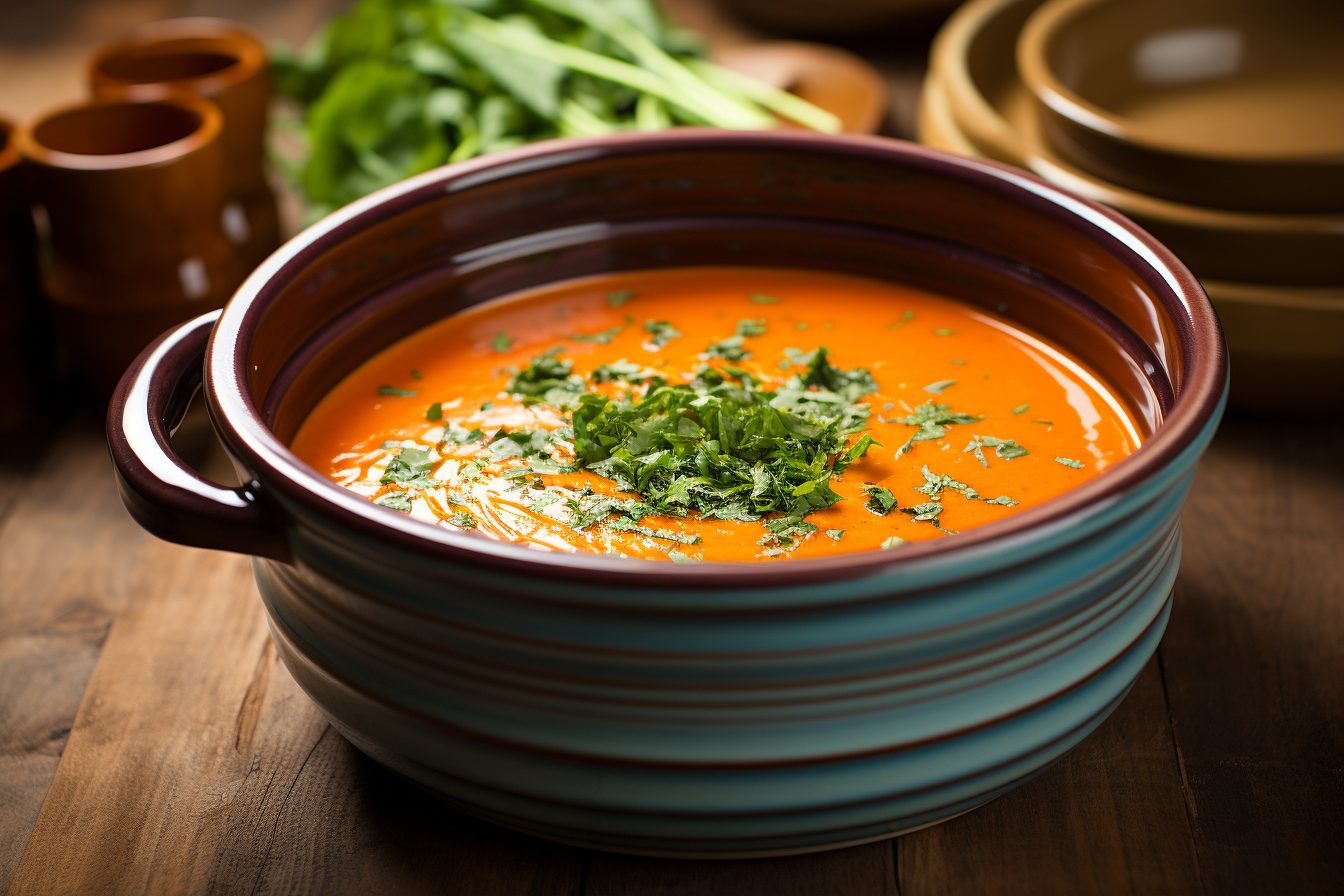 Recette facile de soupe à la tomate