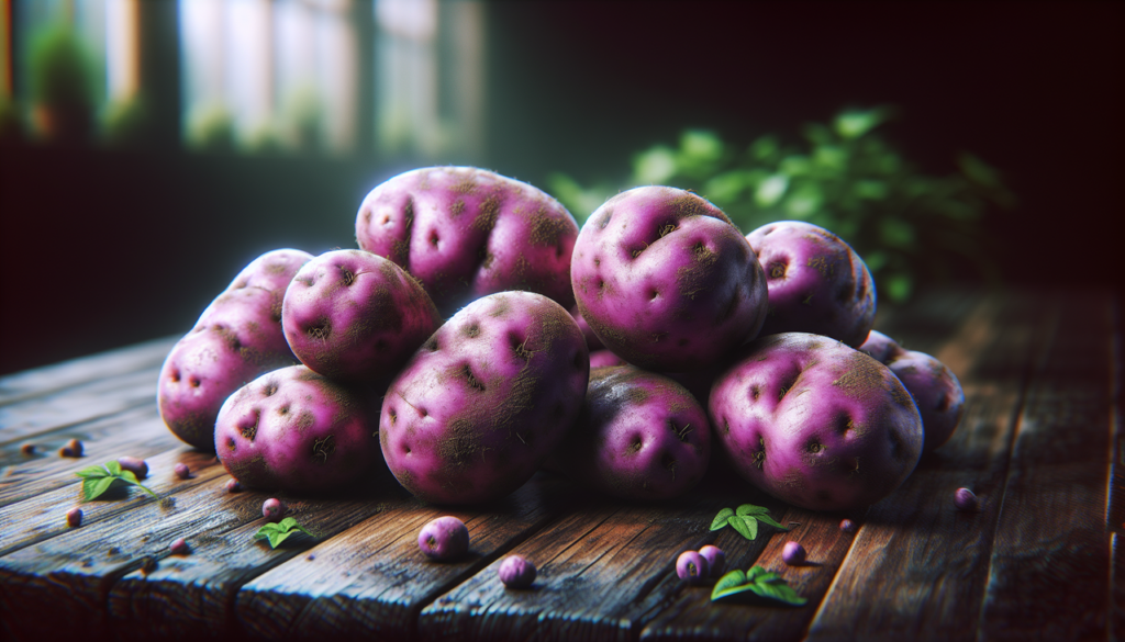 Légume en P : Patate pourpre variée.