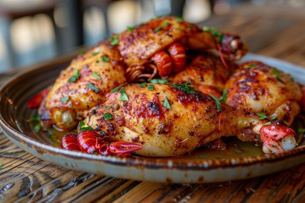 Comment faire du poulet au ecrevisses facilement ?