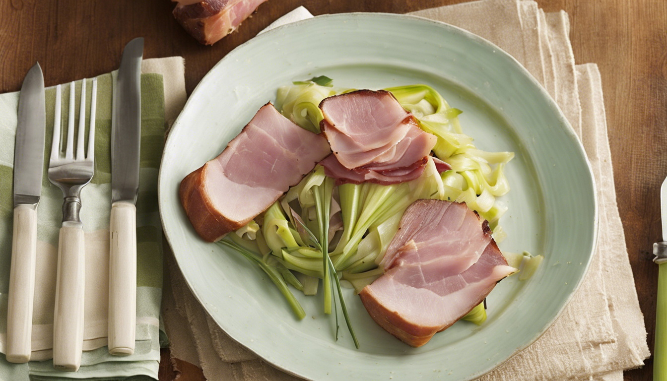 découvrez une délicieuse recette pour sublimer les poireaux avec du jambon, un plat savoureux à partager en famille ou entre amis. essayez notre recette dès maintenant !