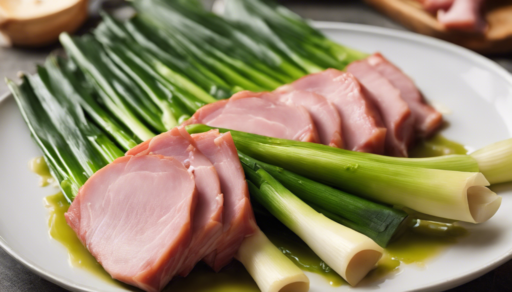 découvrez comment sublimer les poireaux et le jambon dans une recette savoureuse et facile à réaliser. essayez notre délicieuse recette dès maintenant !