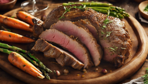 découvrez notre savoureuse recette de rôti d'agneau, idéale pour un repas familial ou une occasion spéciale. suivez nos étapes simples pour obtenir une viande tendre et juteuse, relevée d'arômes méditerranéens. un plat qui ravira vos convives à coup sûr !