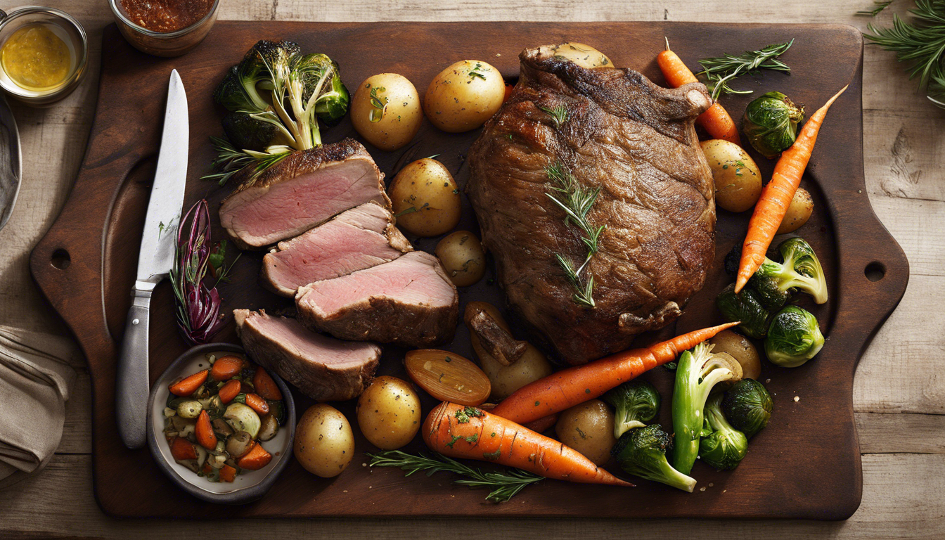 découvrez la recette savoureuse du rôti d'agneau, un plat succulente qui émerveillera vos papilles. apprenez à préparer ce mets succulent, idéal pour vos repas en famille ou entre amis, avec des conseils et astuces pour un résultat tendre et juteux.