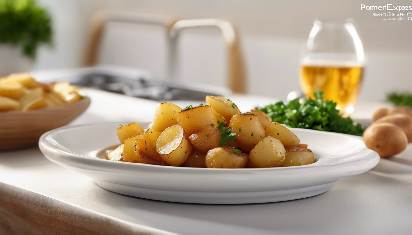 découvrez notre recette rapide et savoureuse de pommes de terre sautées au cookeo. en quelques minutes seulement, réalisez un plat croustillant et gourmand qui ravira toute la famille. idéal pour accompagner vos viandes ou à déguster seul, cette préparation simple et efficace devient un incontournable de votre cuisine!