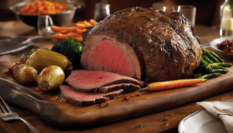 découvrez notre recette facile de rôti de bœuf au four, réussie à tous les coups ! apprenez à préparer un plat savoureux, juteux et tendre qui ravira vos convives. suivez nos astuces pour un rôti parfaitement cuit et accompagné de délicieuses garnitures.