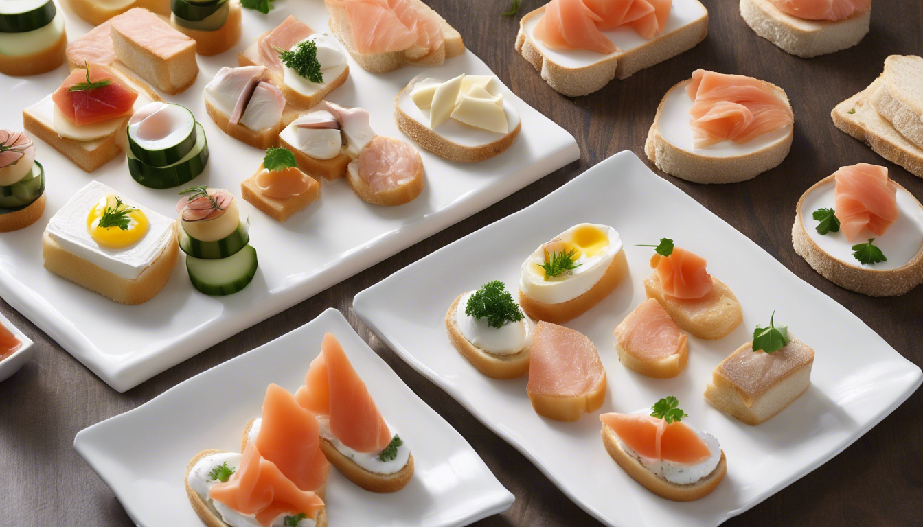 découvrez une délicieuse recette de canapés au pain de mie, parfaits pour vos apéritifs et buffets. faciles à préparer, ces petites bouchées savoureuses raviront vos invités avec des ingrédients variés et gourmands.