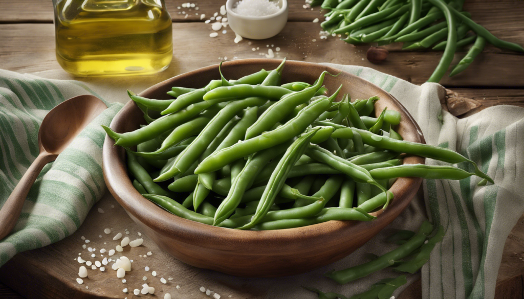 découvrez une délicieuse recette de haricots verts frais, facile à préparer et pleine de saveurs. idéale pour accompagner vos plats, cette recette met en valeur la fraîcheur et le croquant des haricots. apprenez à les cuisiner parfaitement pour un repas sain et savoureux.