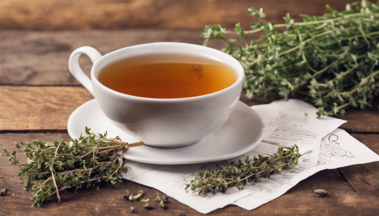 découvrez les bienfaits de la tisane de thym sur la santé digestive et son rôle apaisant pour les diverticules. apprenez comment cette infusion naturelle peut soulager l'inconfort abdominal et favoriser un meilleur bien-être intestinal.