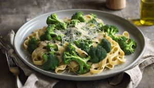 découvrez notre délicieuse recette de pâtes au brocoli, un plat savoureux et nutritif qui marie la douceur des pâtes al dente avec la fraîcheur du brocoli. parfait pour un repas rapide et sain, idéal pour toute la famille !