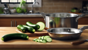 découvrez le temps de cuisson optimal pour des courgettes à l'eau parfaitement tendres et savoureuses. suivez nos conseils pour réussir cette recette simple et rapide.
