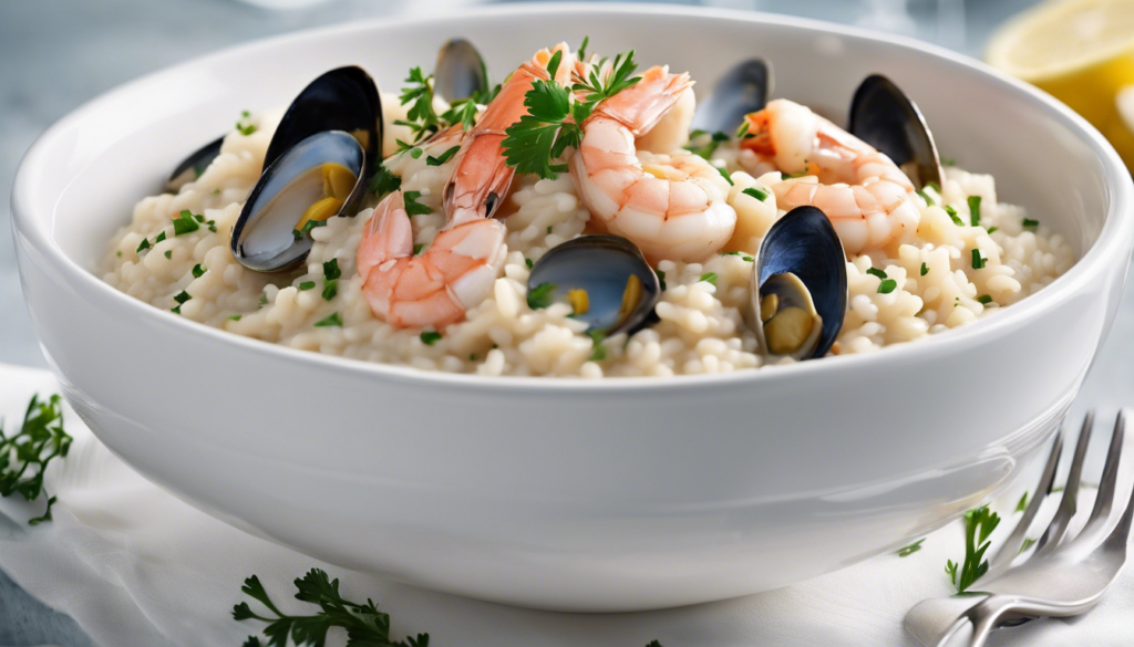 découvrez une recette facile et rapide de risotto aux fruits de mer réalisée avec votre cookeo. savourez ce plat crémeux et plein de saveurs maritimes, parfait pour une soirée en famille ou entre amis. suivez nos étapes simples pour un résultat succulent en un rien de temps !