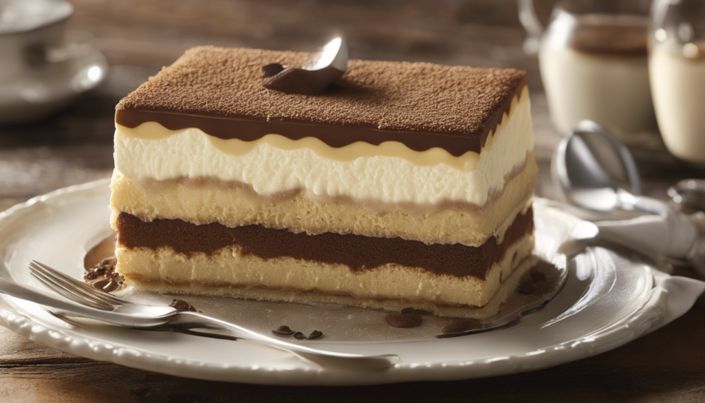 découvrez notre délicieuse recette de tiramisu à la gélatine, un dessert savoureux et léger, inspiré des traditions de la ferme. parfait pour éblouir vos invités, il allie la douceur du mascarpone à la texture onctueuse de la gélatine. facile à réaliser, ce dessert fera le bonheur de toute la famille.