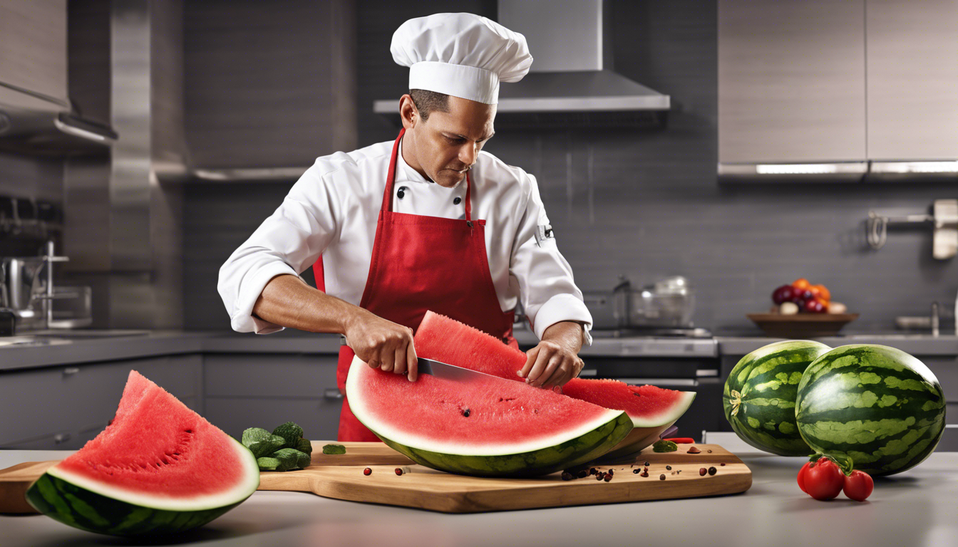 découvrez nos astuces incontournables pour tailler une pastèque comme un vrai chef ! apprenez des techniques simples et efficaces qui vous permettront de réaliser des découpes élégantes et savoureuses pour épater vos invités lors de vos repas d'été.