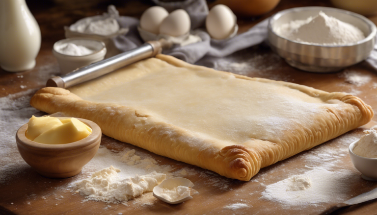 découvrez notre délicieuse recette de pâte brisée légère, parfaite pour vos tartes sucrées et salées. facile à réaliser, cette pâte croustillante et fondante sublimera vos créations culinaires tout en allégeant vos plats. idéale pour les amateurs de cuisine saine !