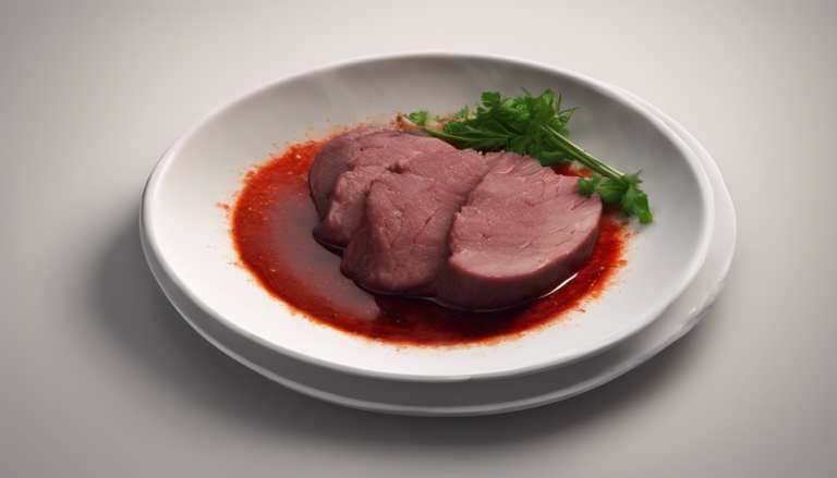 découvrez notre recette de sauce piquante pour langue de bœuf, une préparation épicée qui rehausse le goût de ce plat savoureux. facile à réaliser, elle ajoutera une touche de chaleur et d'originalité à vos repas.