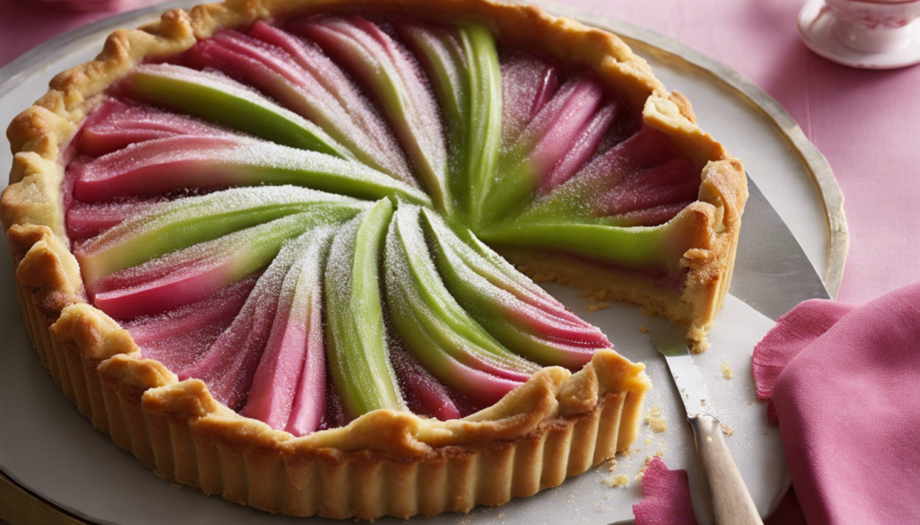 découvrez la délicieuse tarte à la rhubarbe selon laurent mariotte, une recette gourmande et facile à réaliser qui saura ravir vos papilles ! préparez cette pâtisserie fruitée pour un dessert savoureux qui égayera vos repas en famille ou entre amis.
