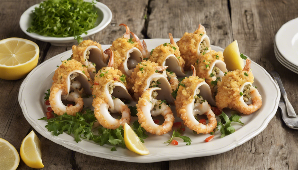 découvrez notre délicieuse recette de calamar farci, un plat savoureux et élégant qui saura ravir vos convives. facile à préparer, ce délice marin allie des ingrédients frais et aromatiques pour une expérience culinaire inoubliable.